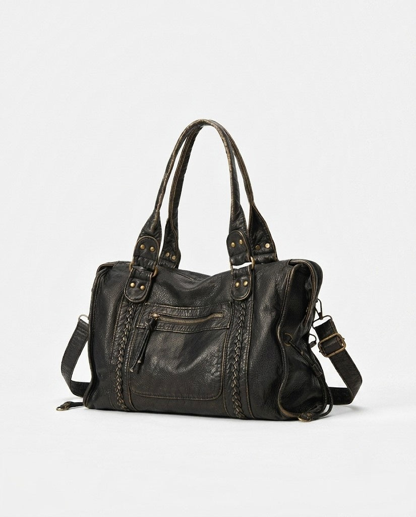 Maison Loria The Adèle Crossbody in Black
