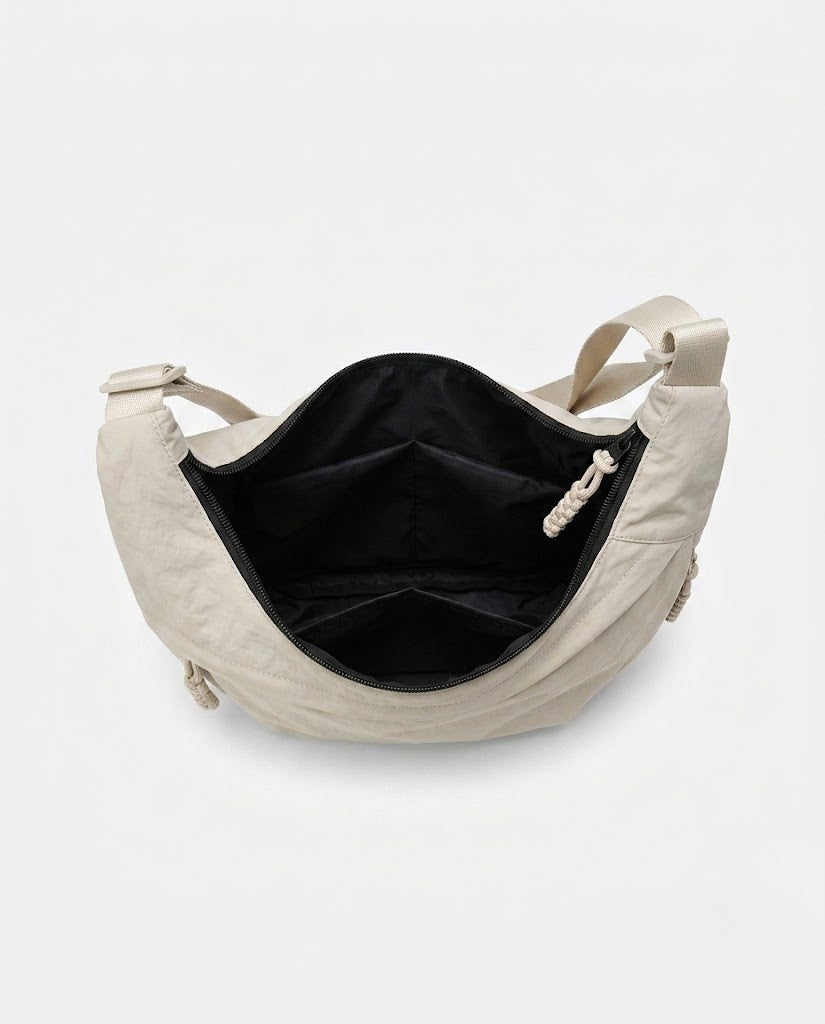 Maison Loria The Agathe Crossbody in Beige