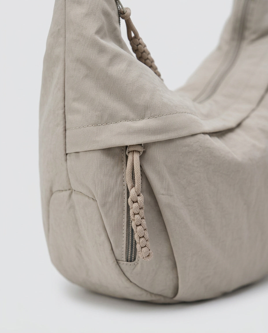 Maison Loria The Agathe Crossbody in Beige