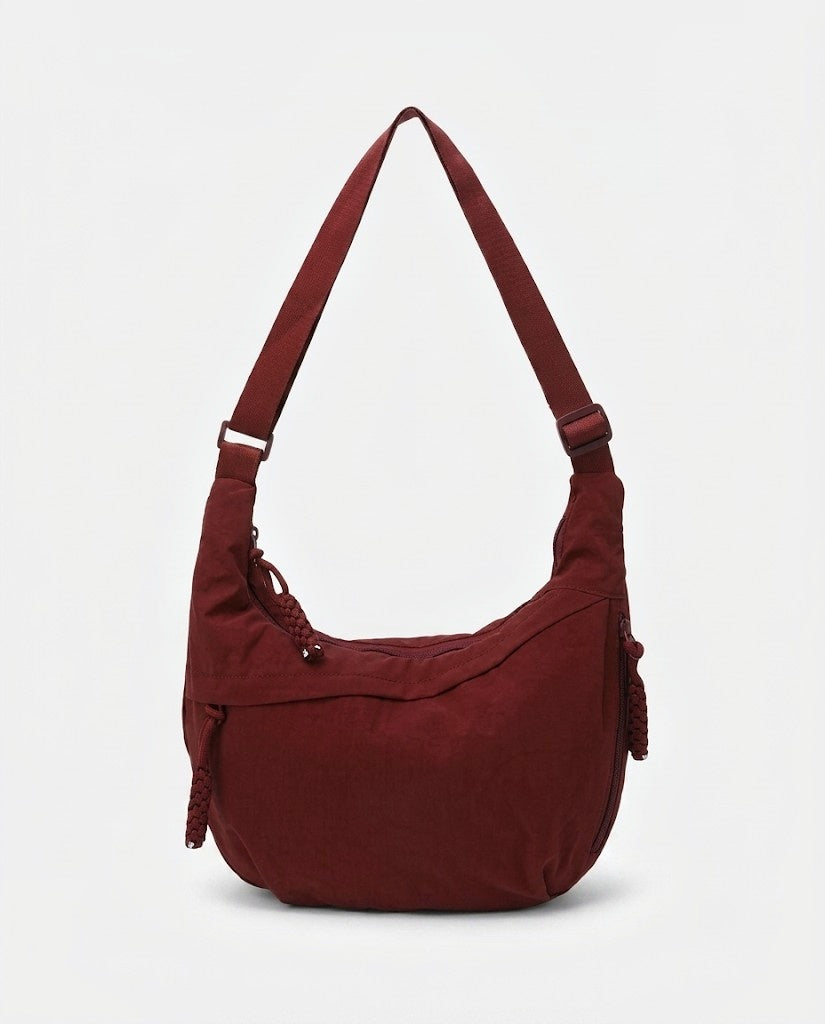 Maison Loria The Agathe Crossbody in Burgundy