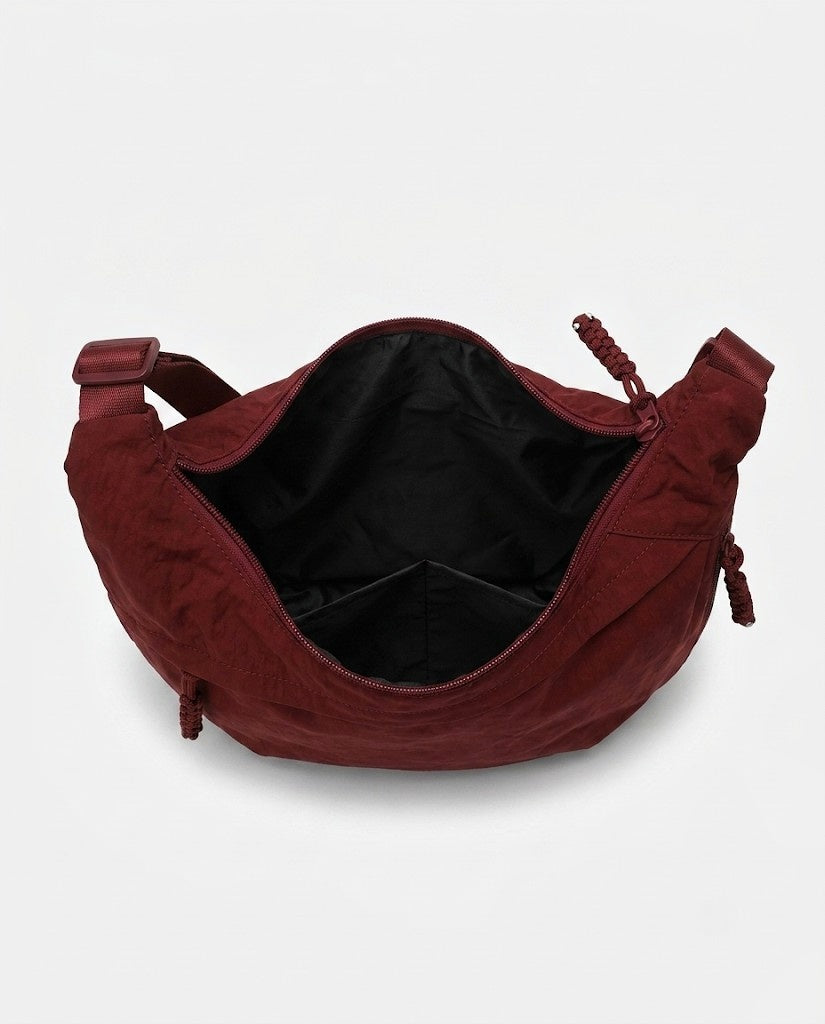 Maison Loria The Agathe Crossbody in Burgundy