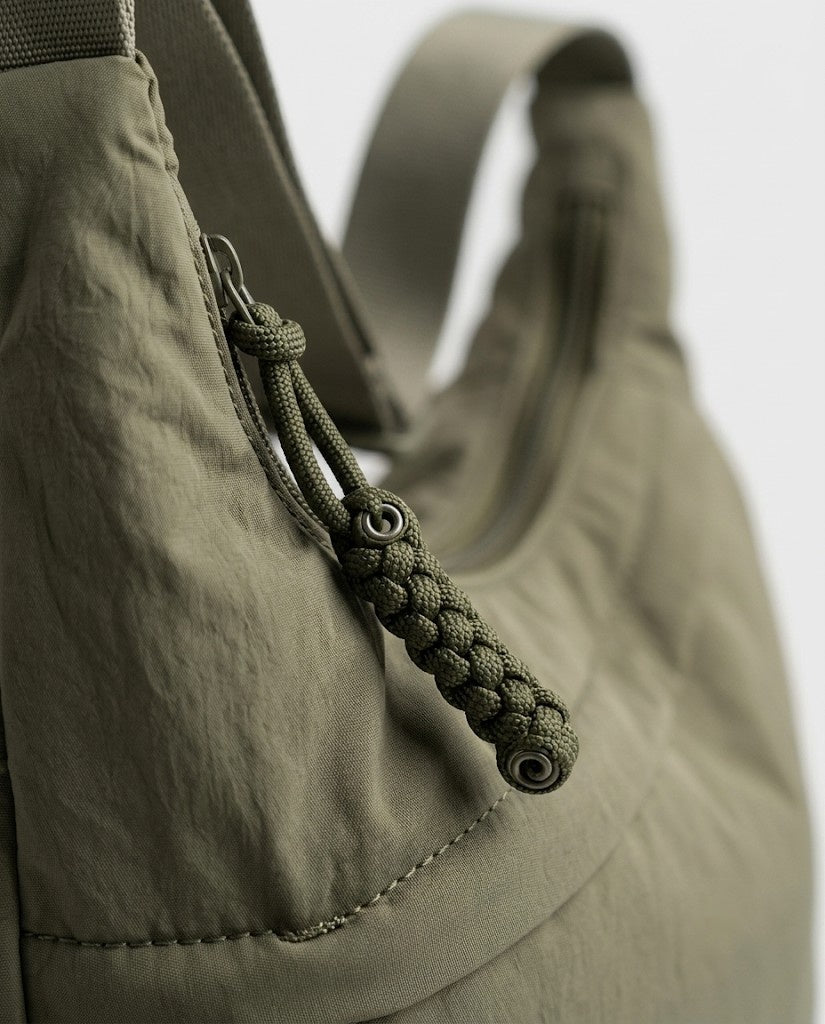 Maison Loria The Agathe Crossbody in Olive Green