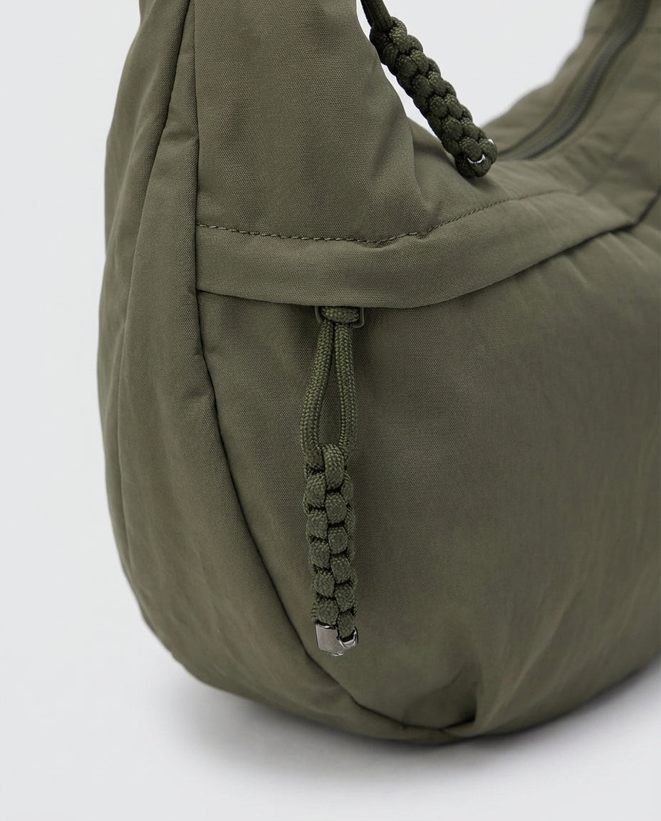 Maison Loria The Agathe Crossbody in Olive Green