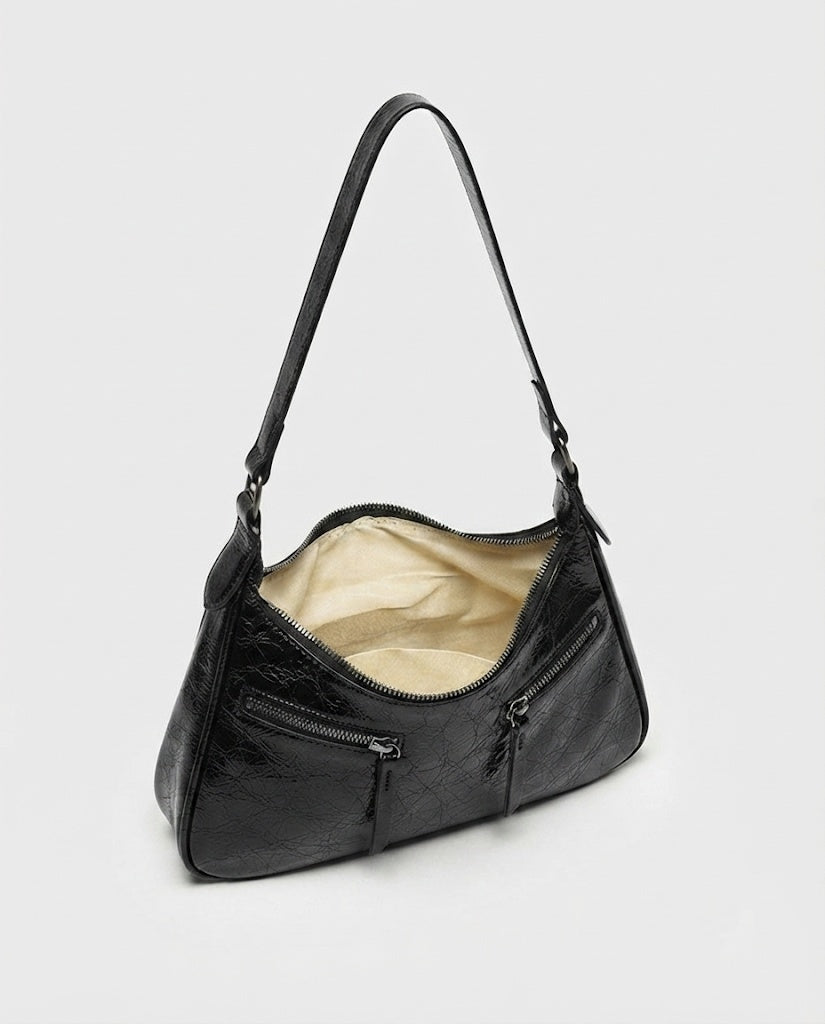 Maison Loria The Ambre Crossbody in Black