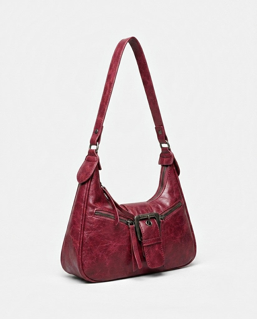 Maison Loria The Ambre Crossbody in Red