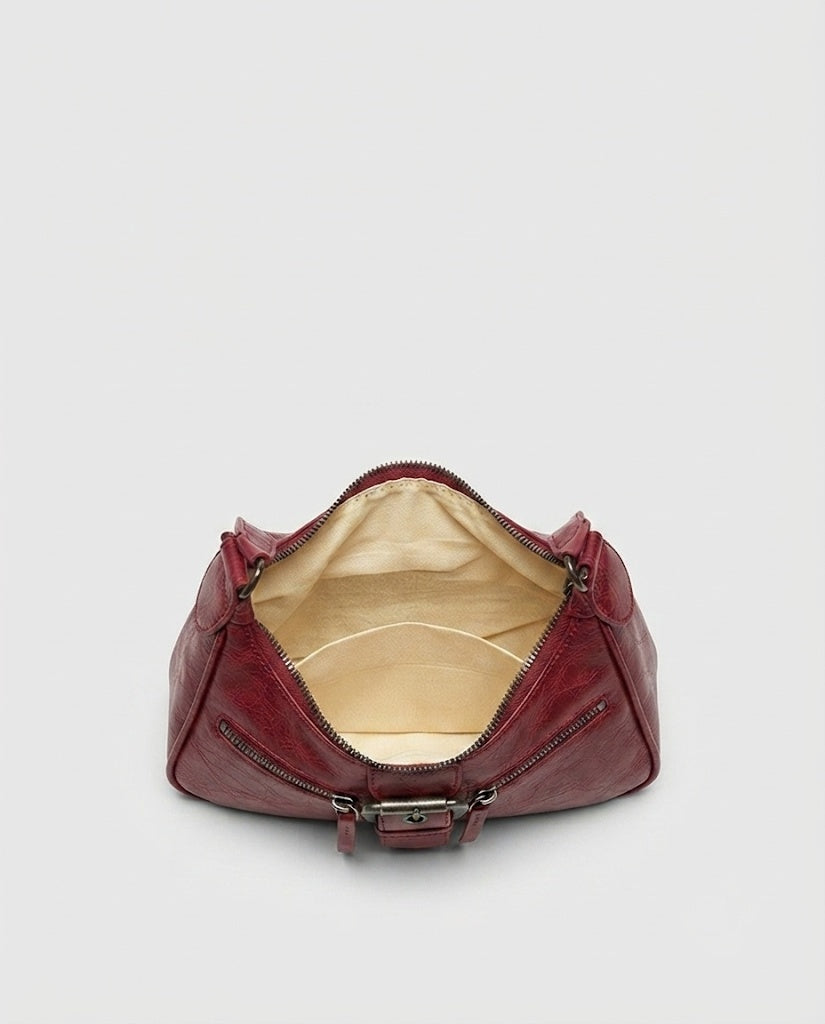 Maison Loria The Ambre Crossbody in Red