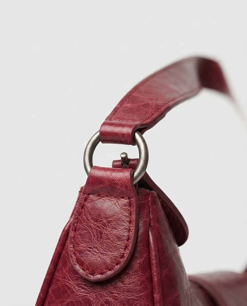 Maison Loria The Ambre Crossbody in Red