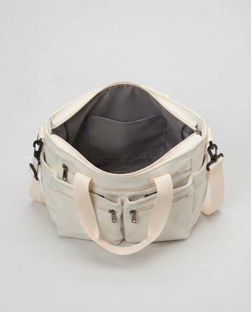 Maison Loria The Ambrose Crossbody Bag in White