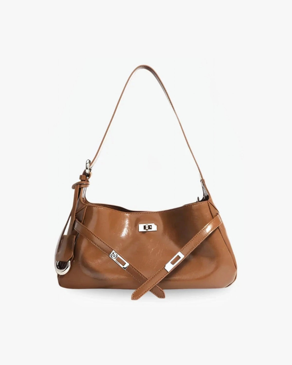 Maison Loria The Ariane Shoulder Bag in Brown