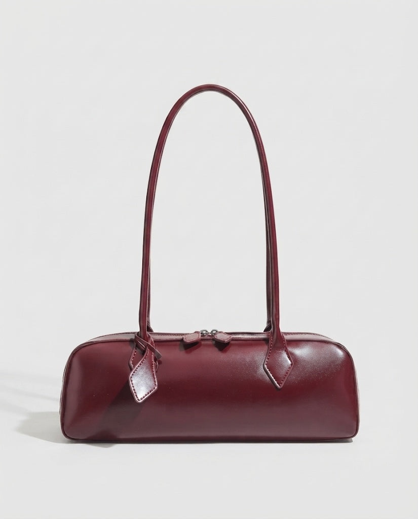 Maison Loria The Blanche Shoulder Bag in Burgundy