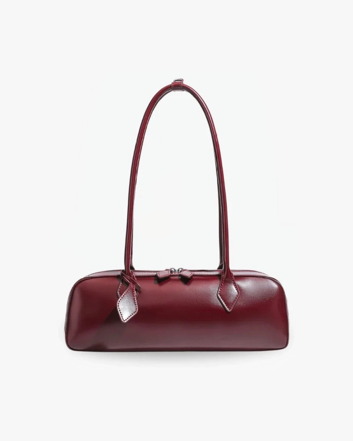 Maison Loria The Blanche Shoulder Bag in Burgundy