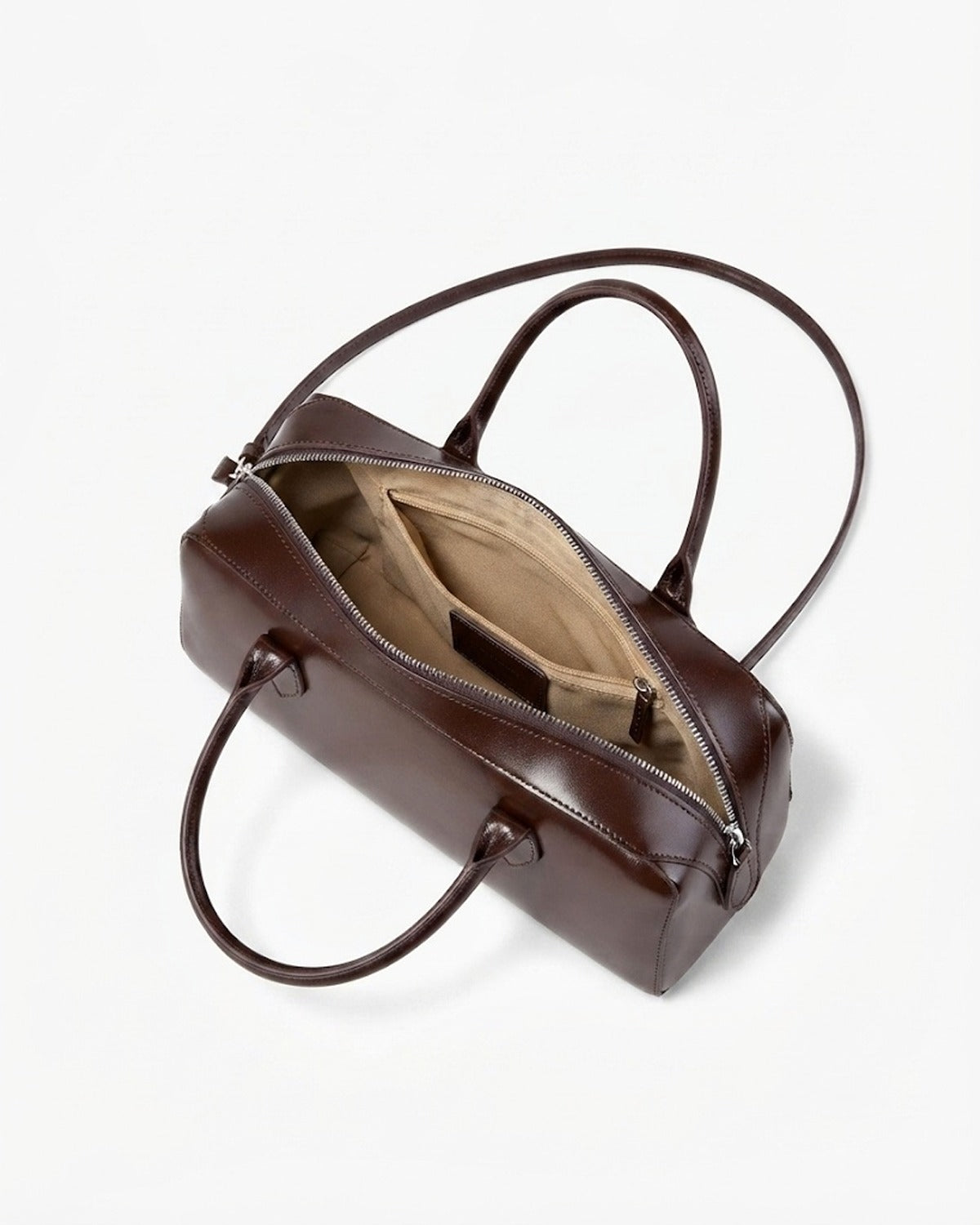 Maison Loria The Blanche Shoulder Bag in Chocolate