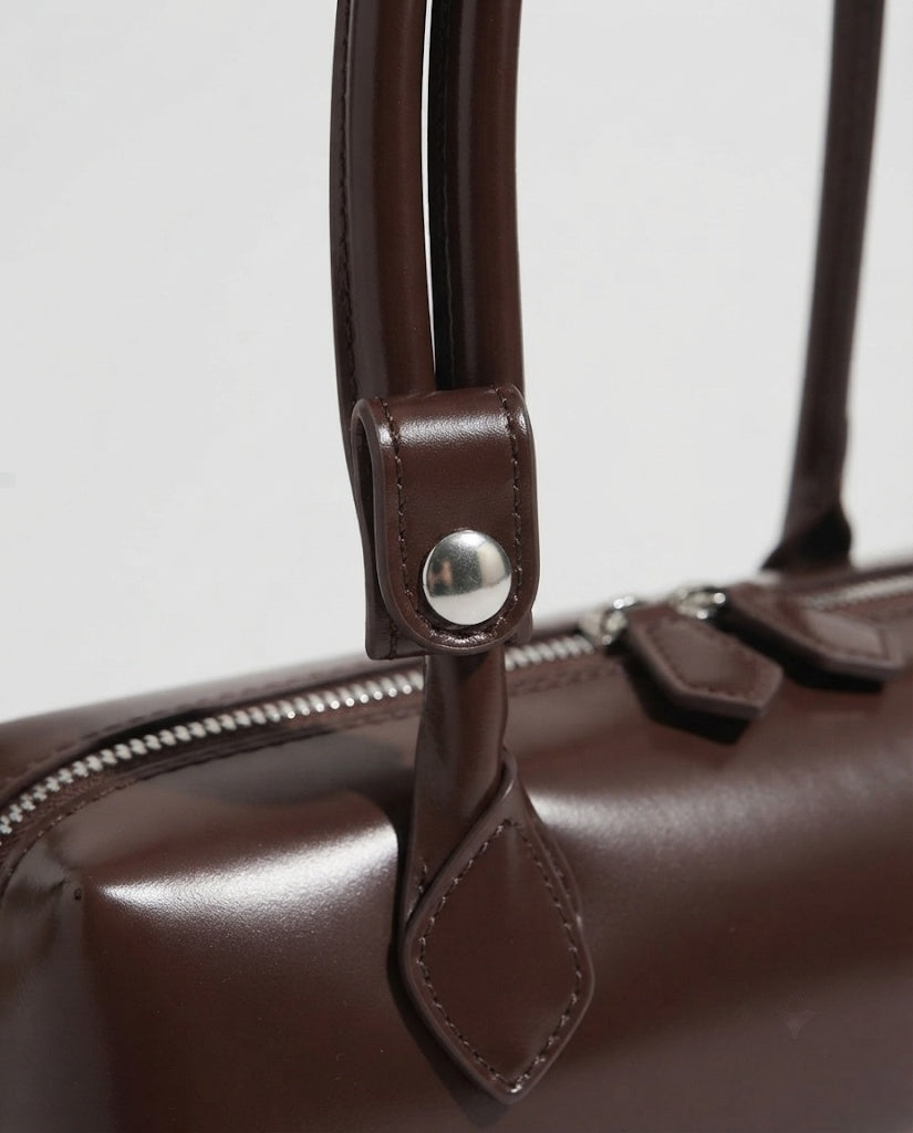Maison Loria The Blanche Shoulder Bag in Chocolate