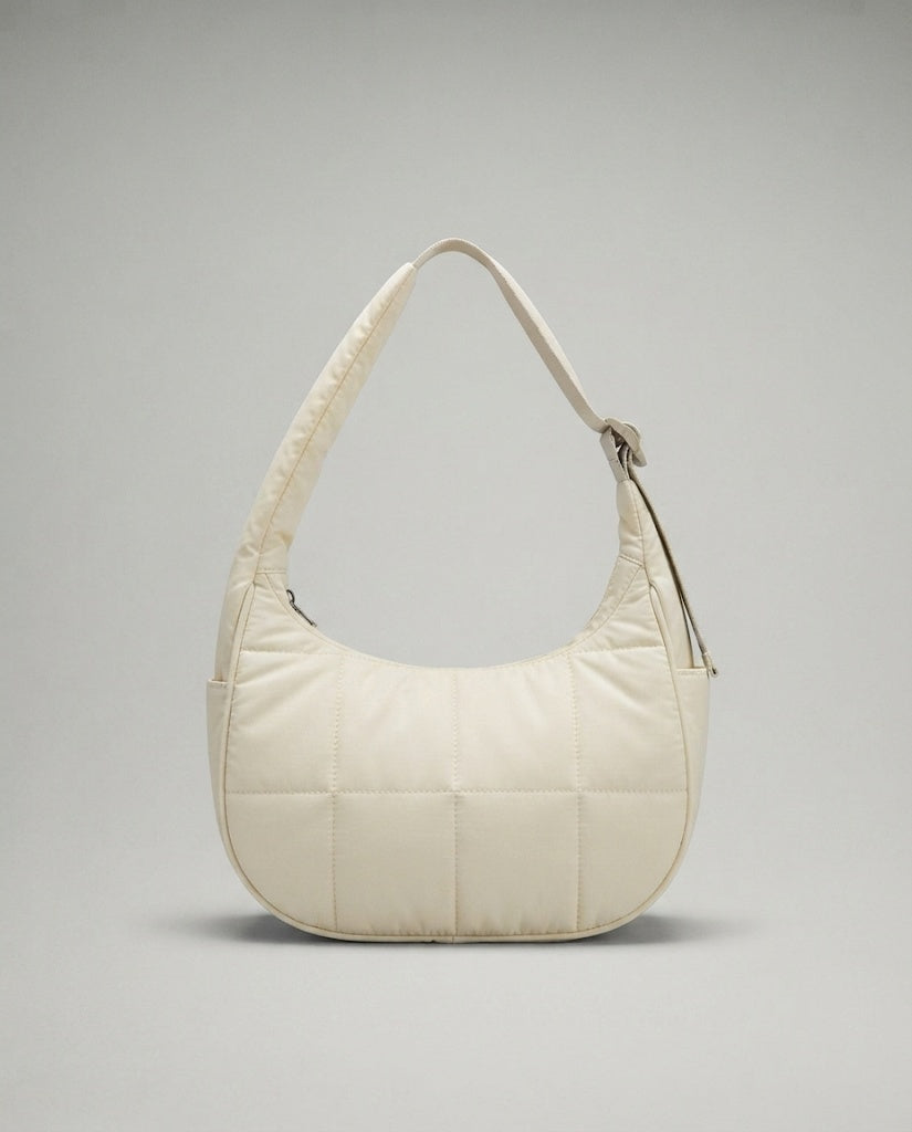 Maison Loria The Éléonore Shoulder Bag in Beige