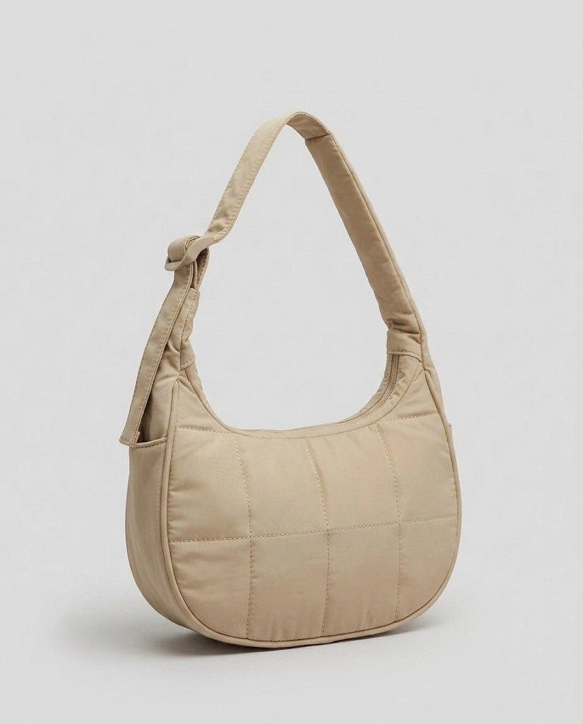 Maison Loria The Éléonore Shoulder Bag in Khaki