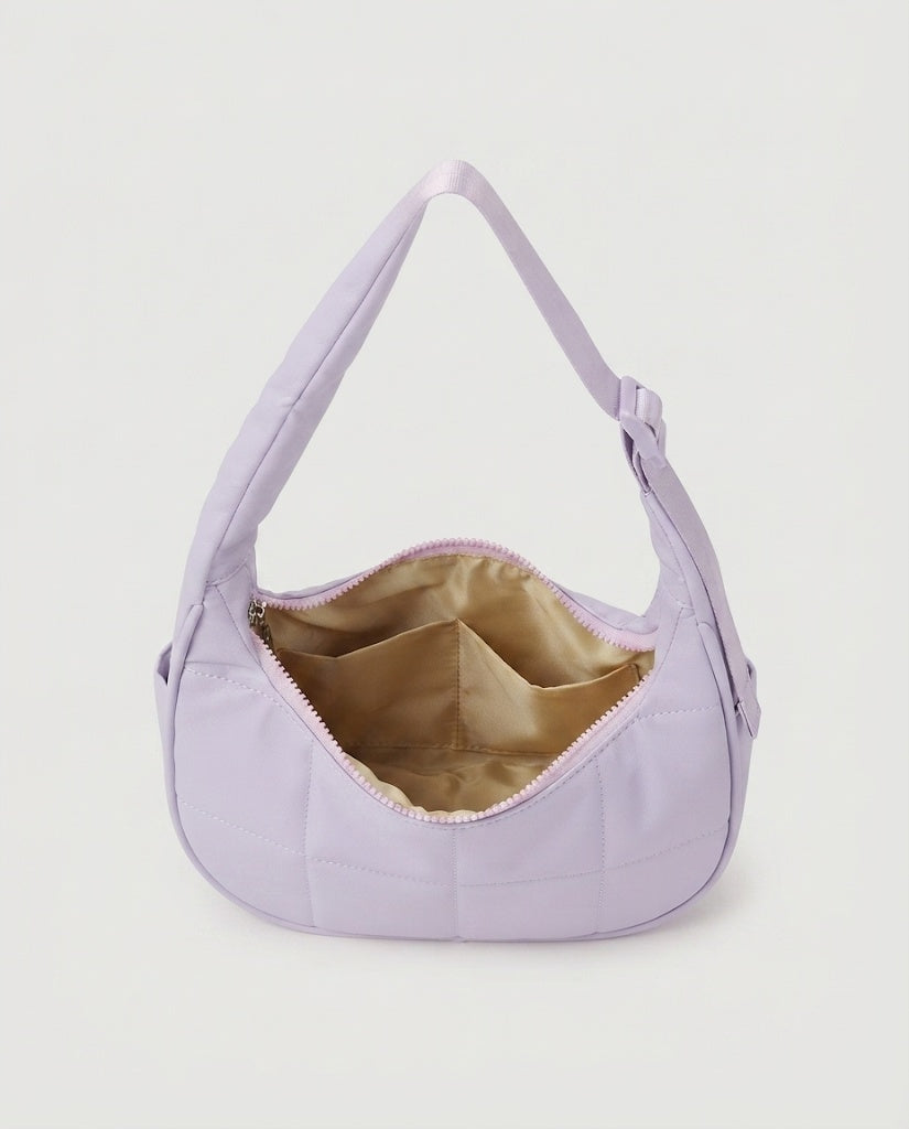 Maison Loria The Éléonore Shoulder Bag in Purple