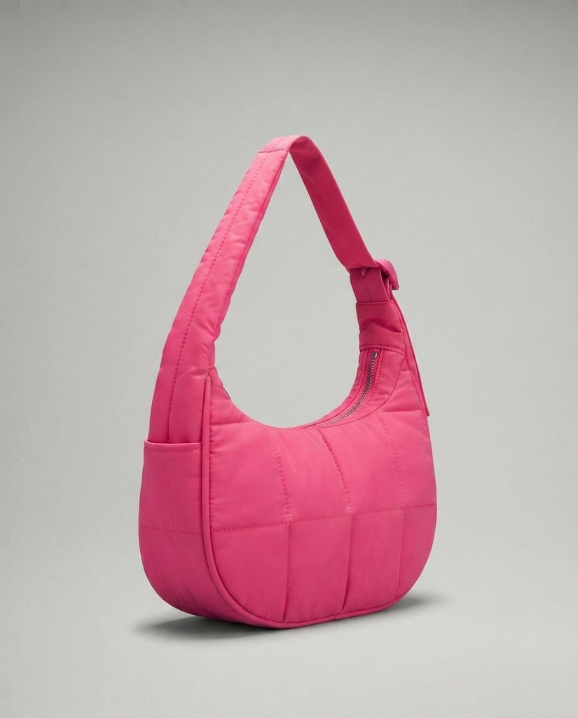 Maison Loria The Éléonore Shoulder Bag in Rose Red