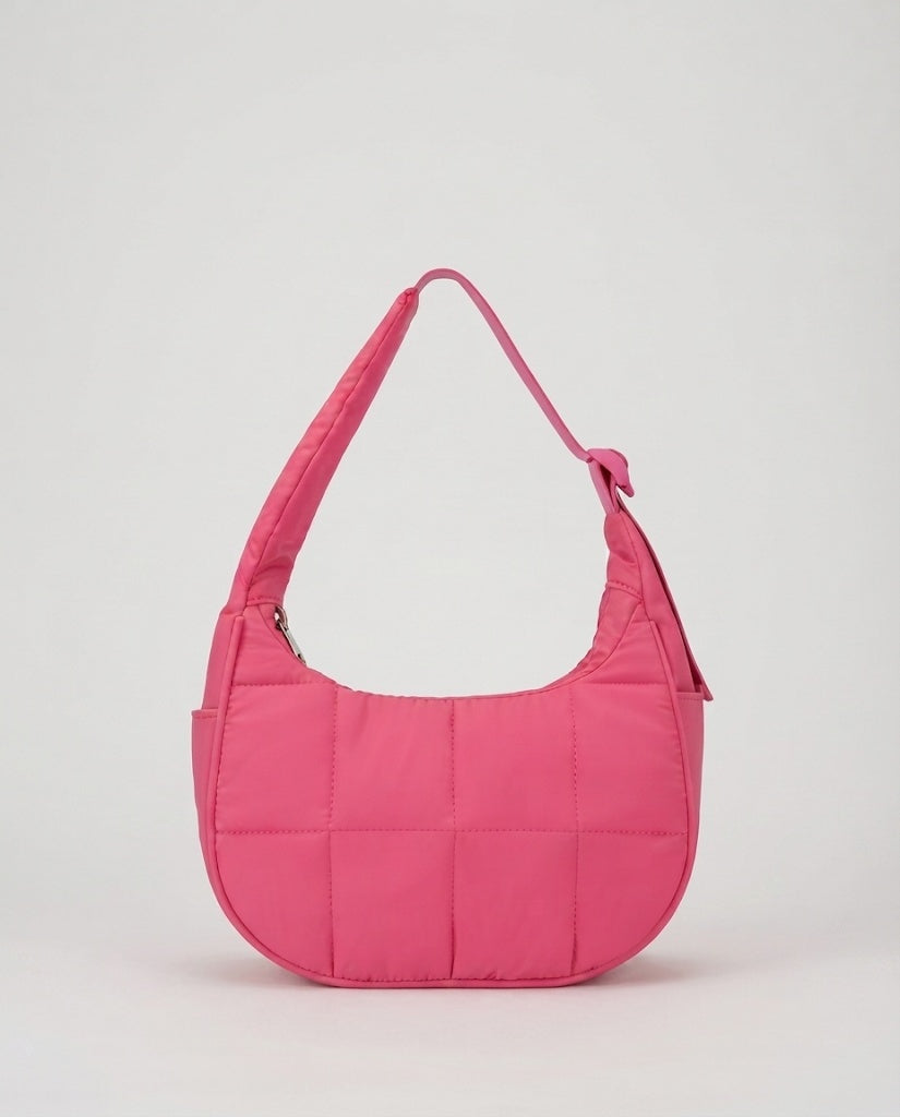 Maison Loria The Éléonore Shoulder Bag in Rose Red