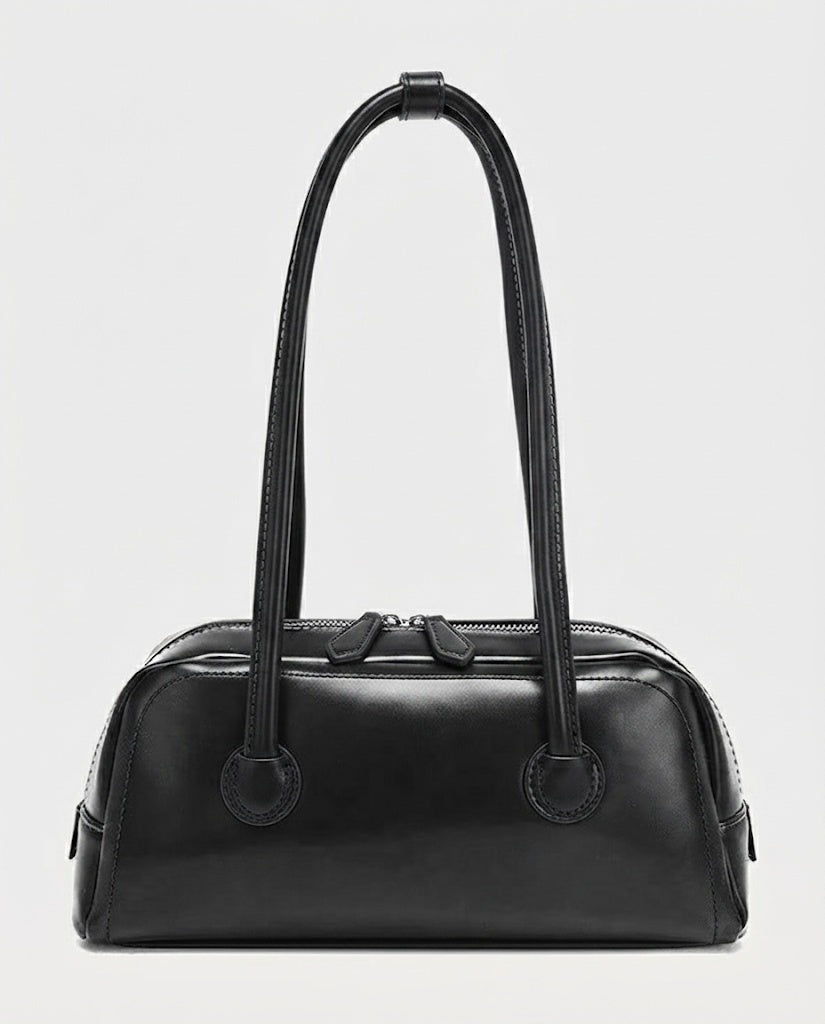 Maison Loria The Émilie Shoulder Bag in Black
