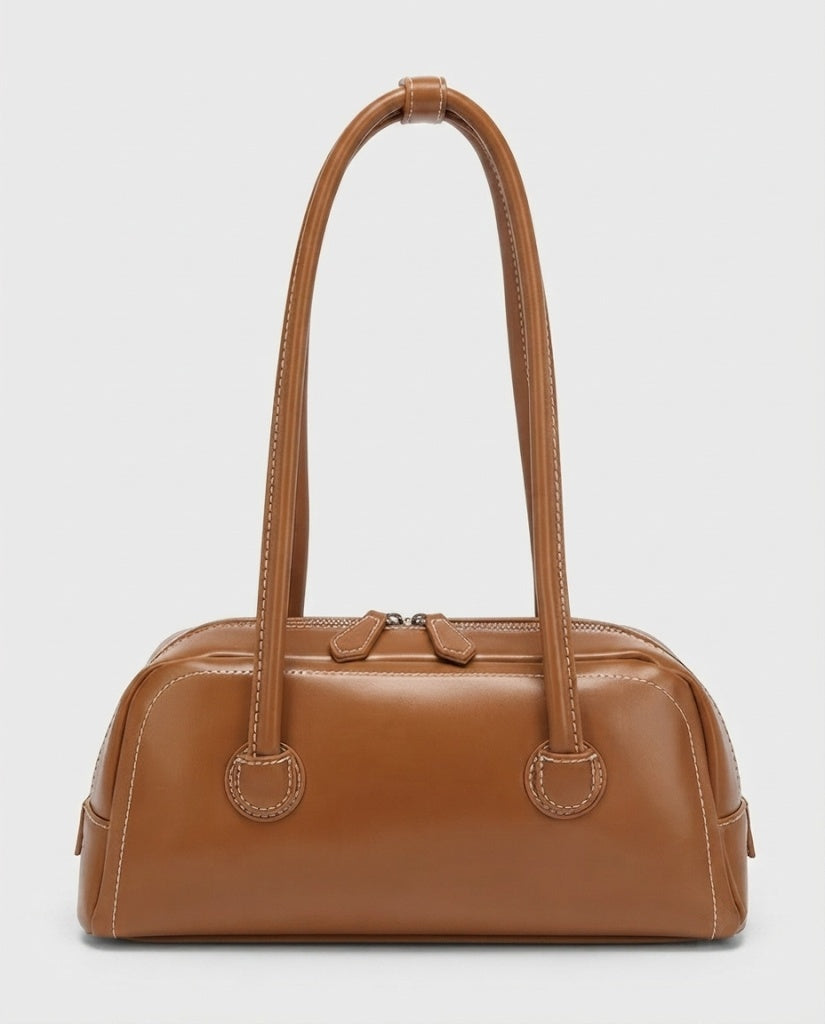 Maison Loria The Émilie Shoulder Bag in Brown