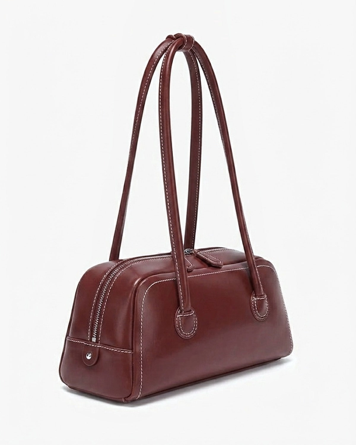 Maison Loria The Émilie Shoulder Bag in Red