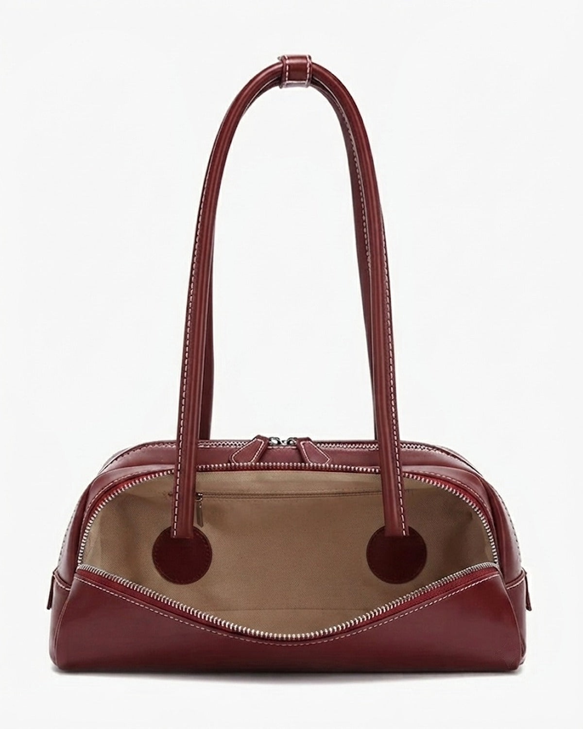 Maison Loria The Émilie Shoulder Bag in Red