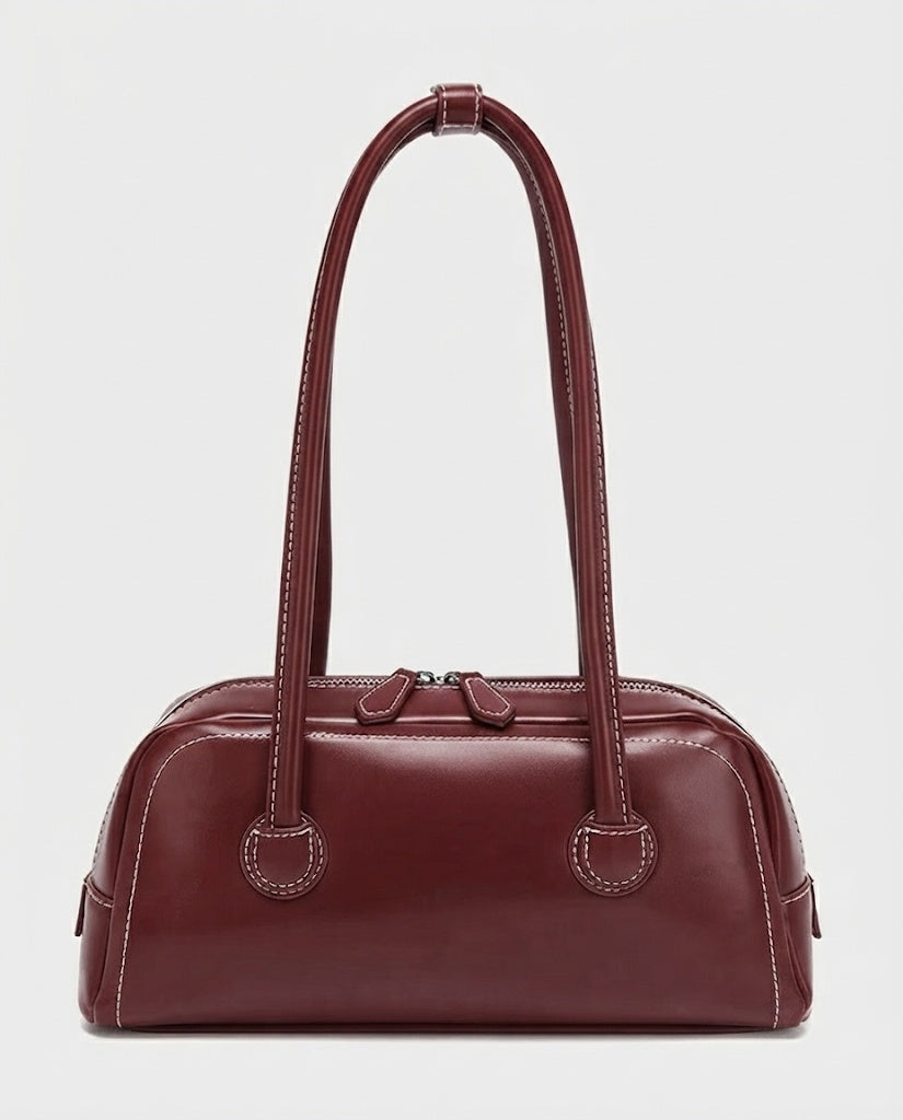 Maison Loria The Émilie Shoulder Bag in Red