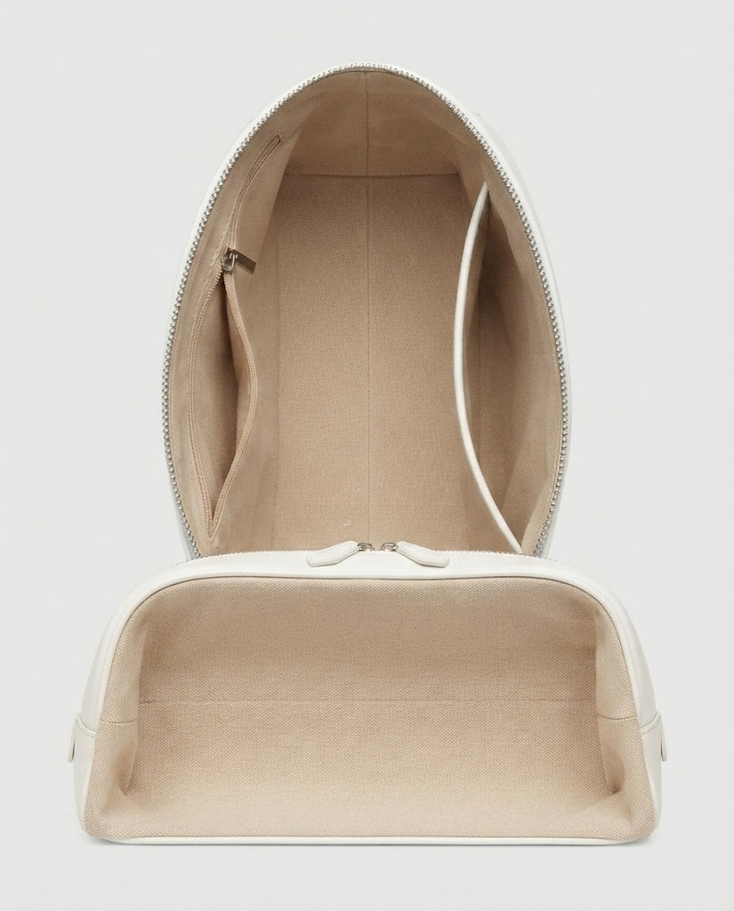 Maison Loria The Émilie Shoulder Bag in White