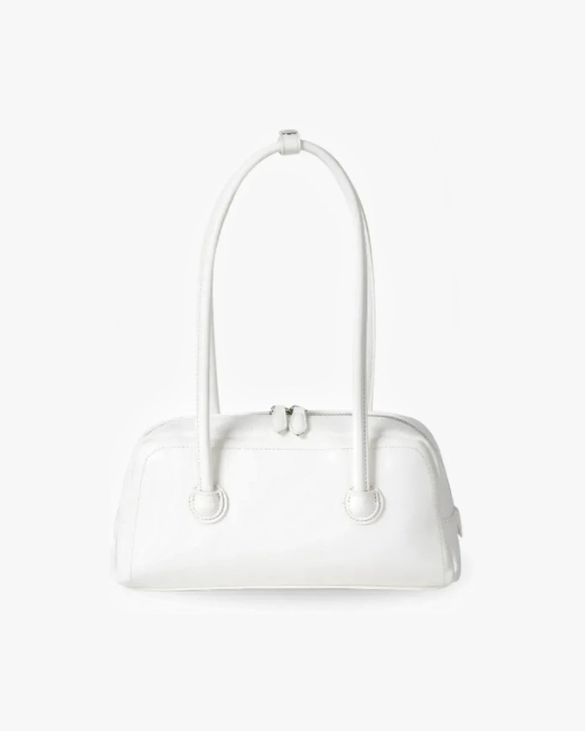 Maison Loria The Émilie Shoulder Bag in White