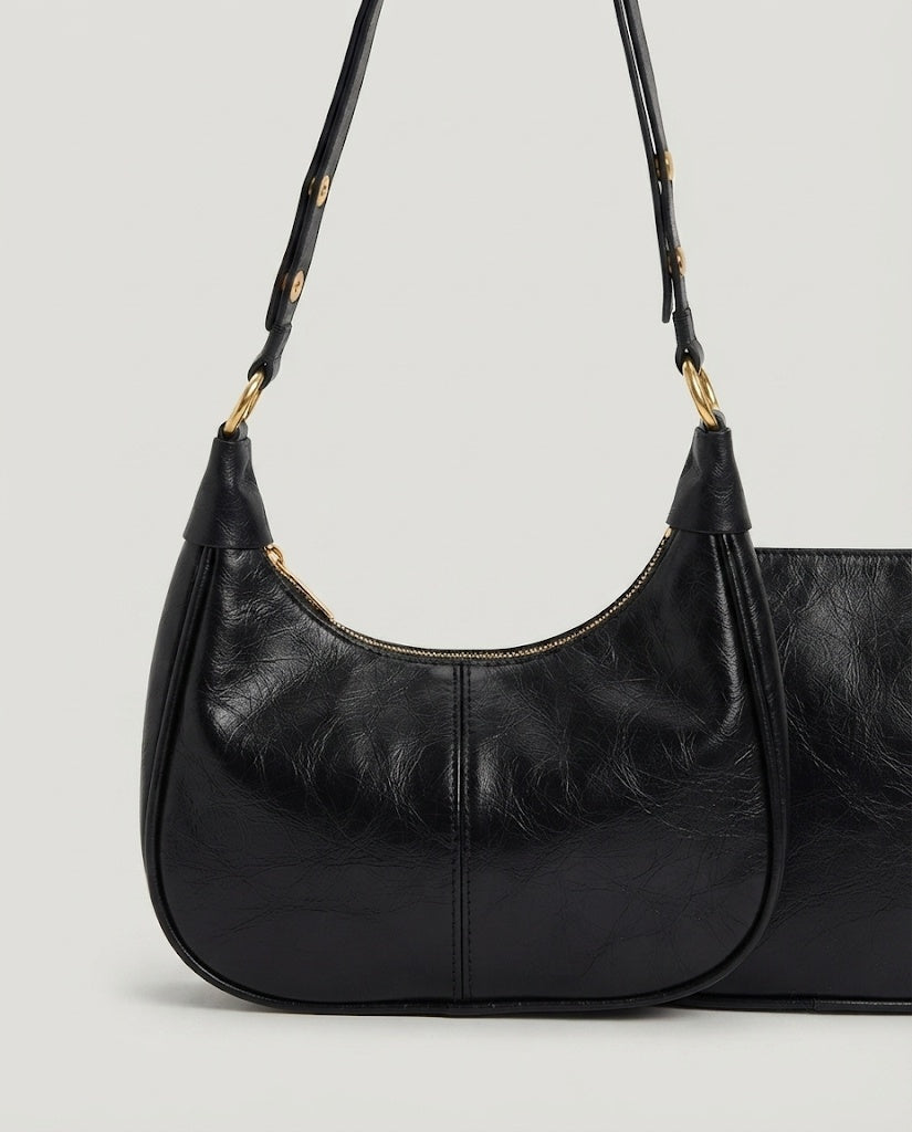 Maison Loria The Fabienne Crossbody in Black