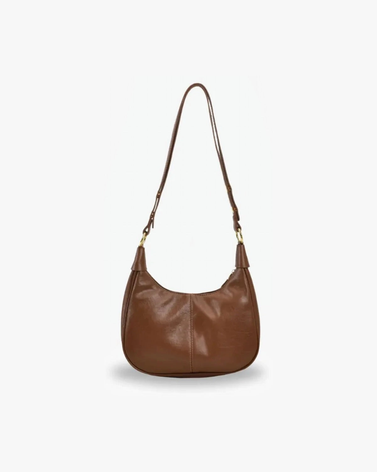 Maison Loria The Fabienne Crossbody in Cognac Brown