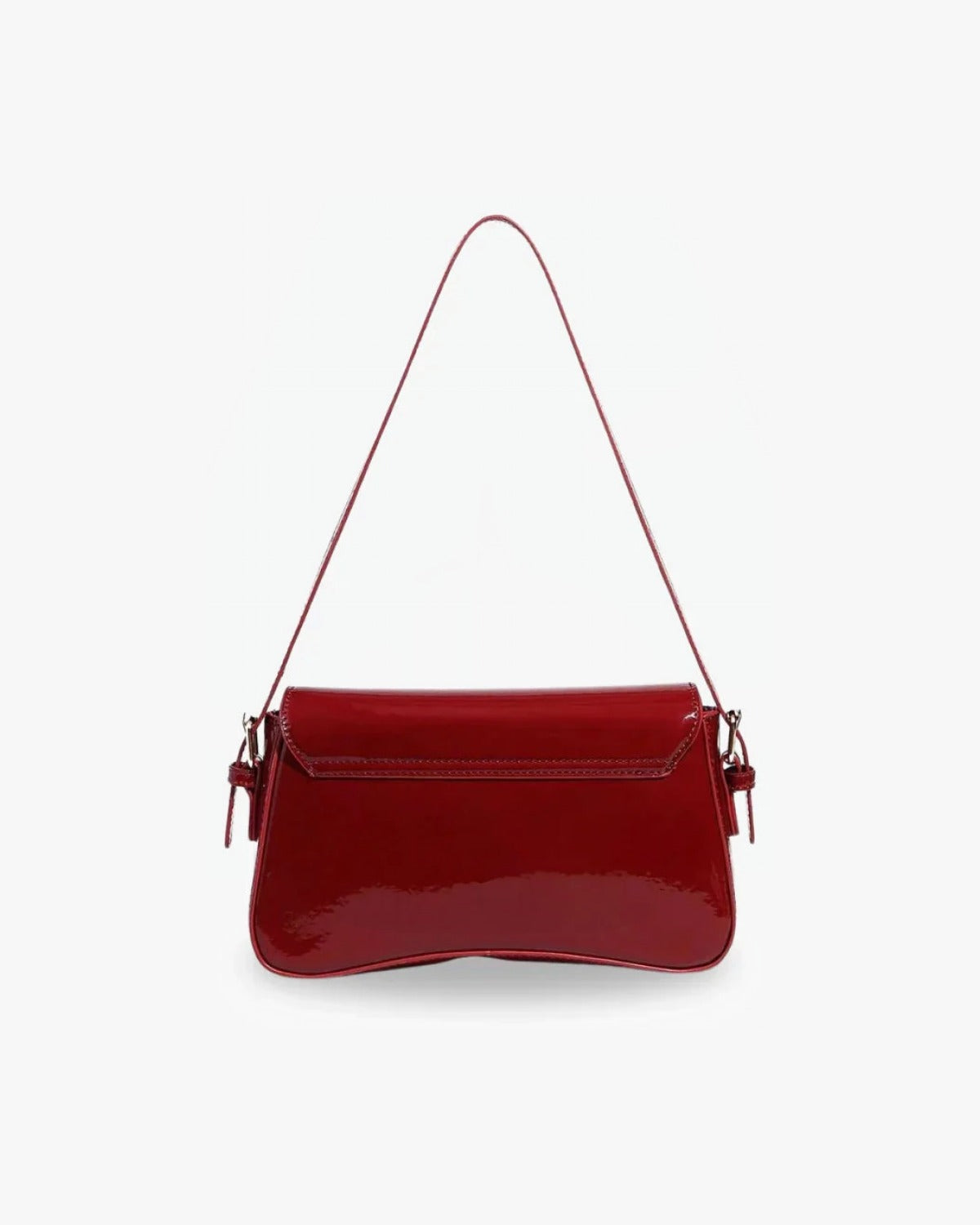 Maison Loria The Faustine Crossbody in Glossy Red