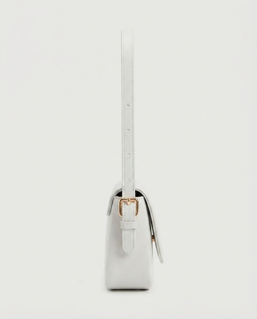 Maison Loria The Faustine Crossbody in White