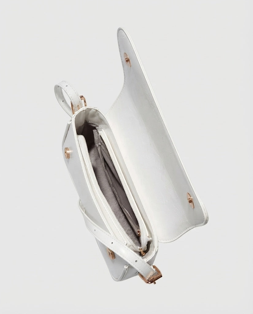 Maison Loria The Faustine Crossbody in White
