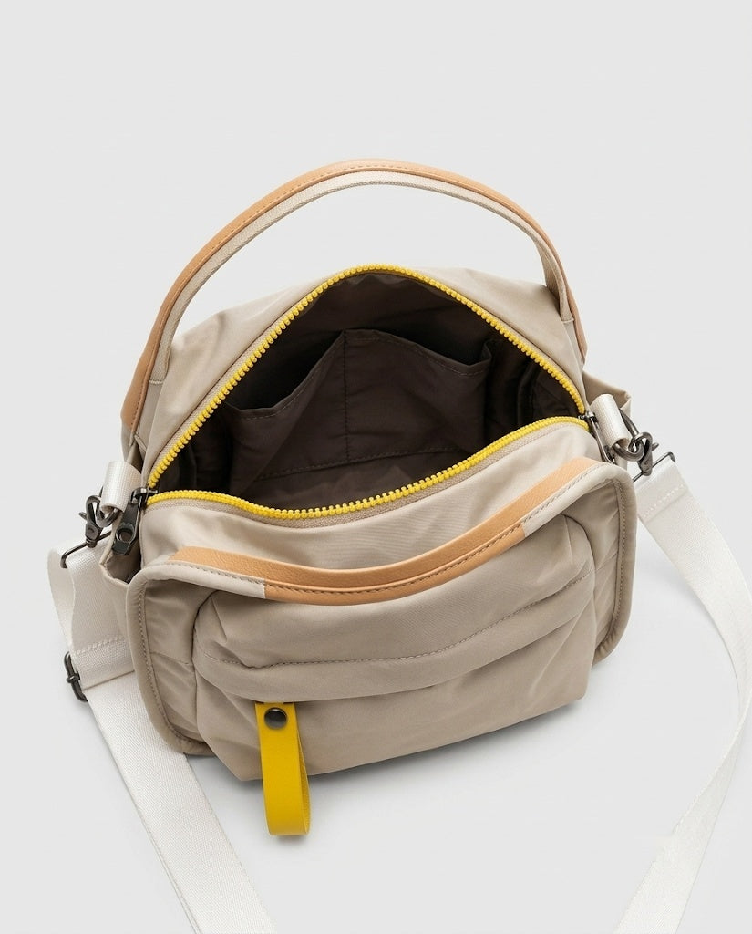 Maison Loria The Lorraine Crossbody in Beige / Yellow