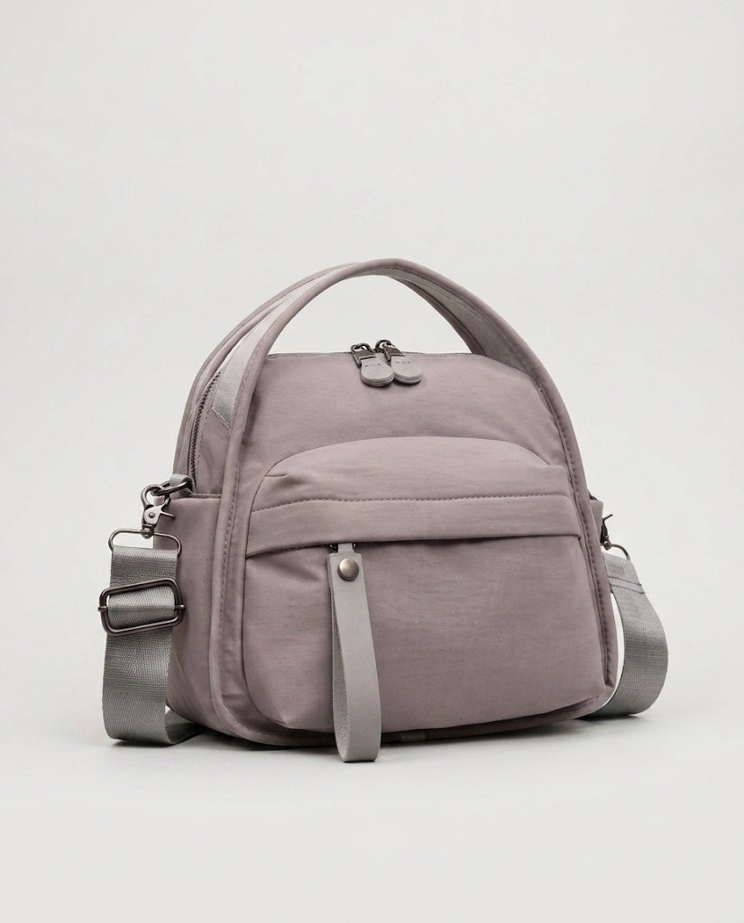 Maison Loria The Lorraine Crossbody in Light Gray