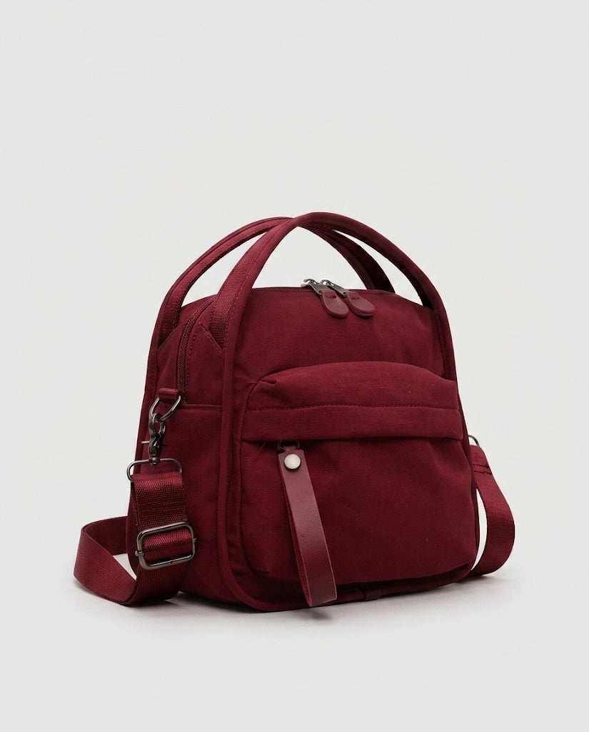 Maison Loria The Lorraine Crossbody in Wine