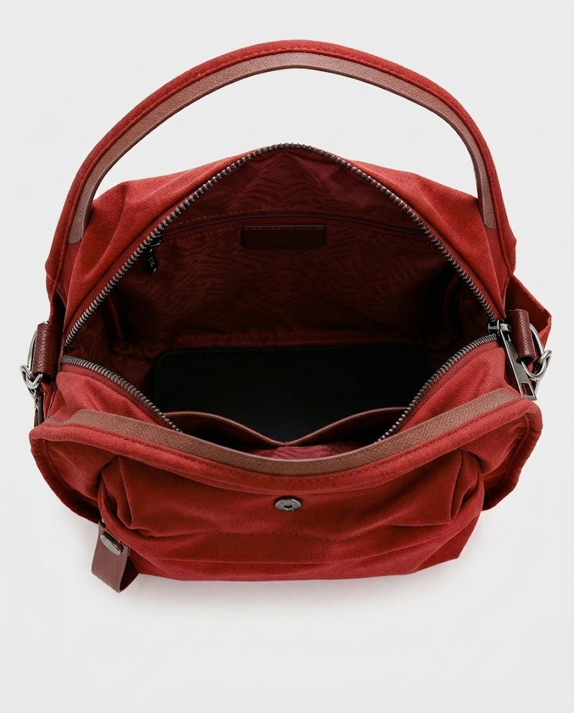 Maison Loria The Lorraine Crossbody in Wine