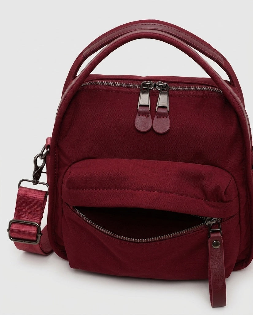 Maison Loria The Lorraine Crossbody in Wine