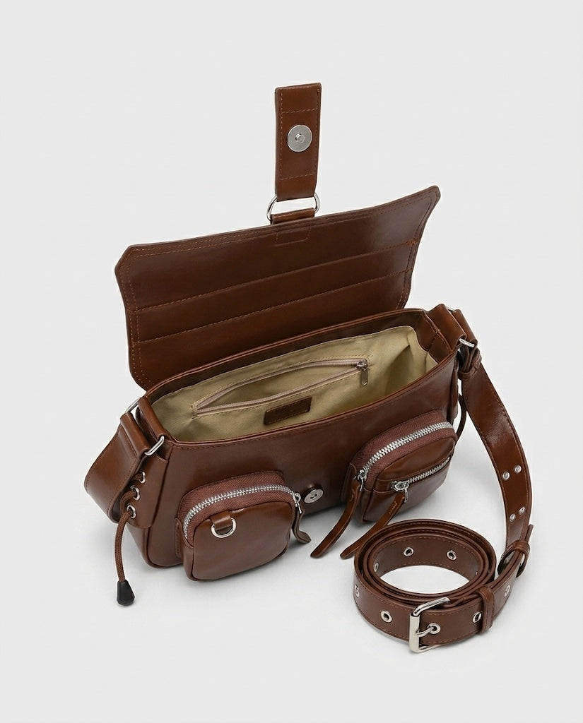 Maison Loria The Mathilde Crossbody in Brown