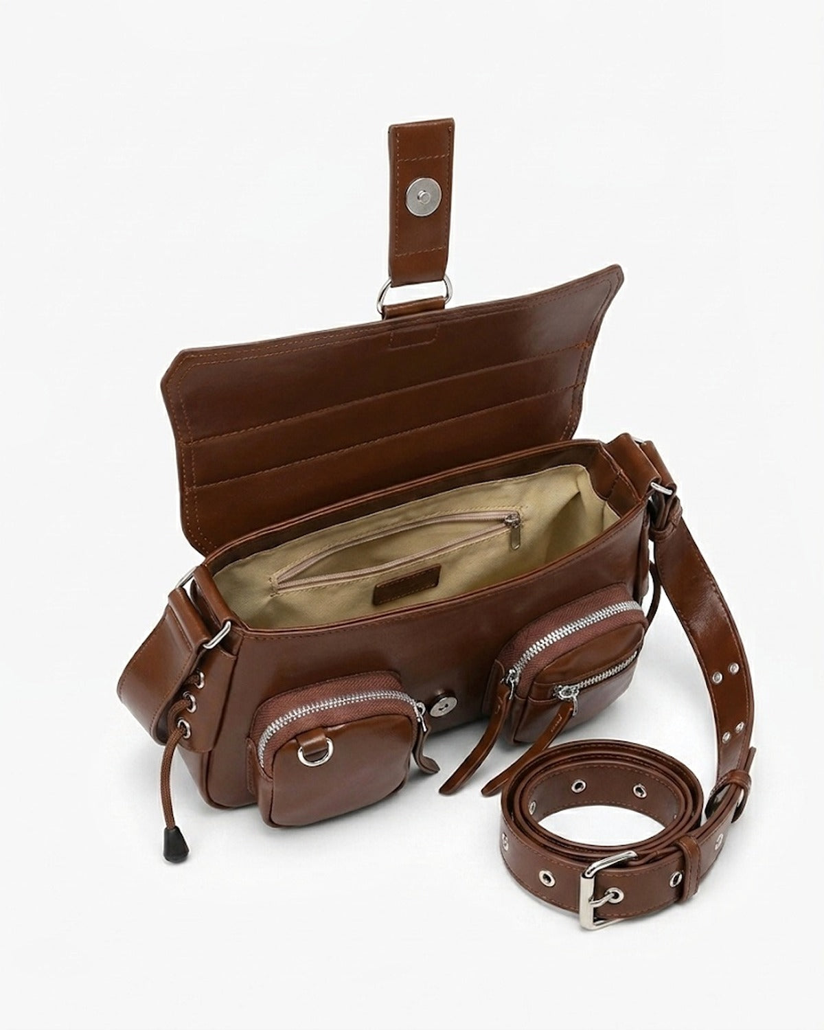 Maison Loria The Mathilde Crossbody in Brown