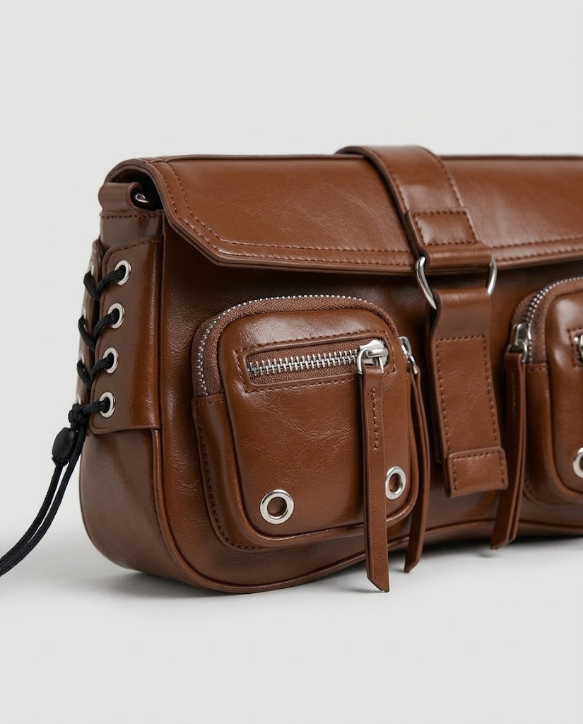 Maison Loria The Mathilde Crossbody in Brown