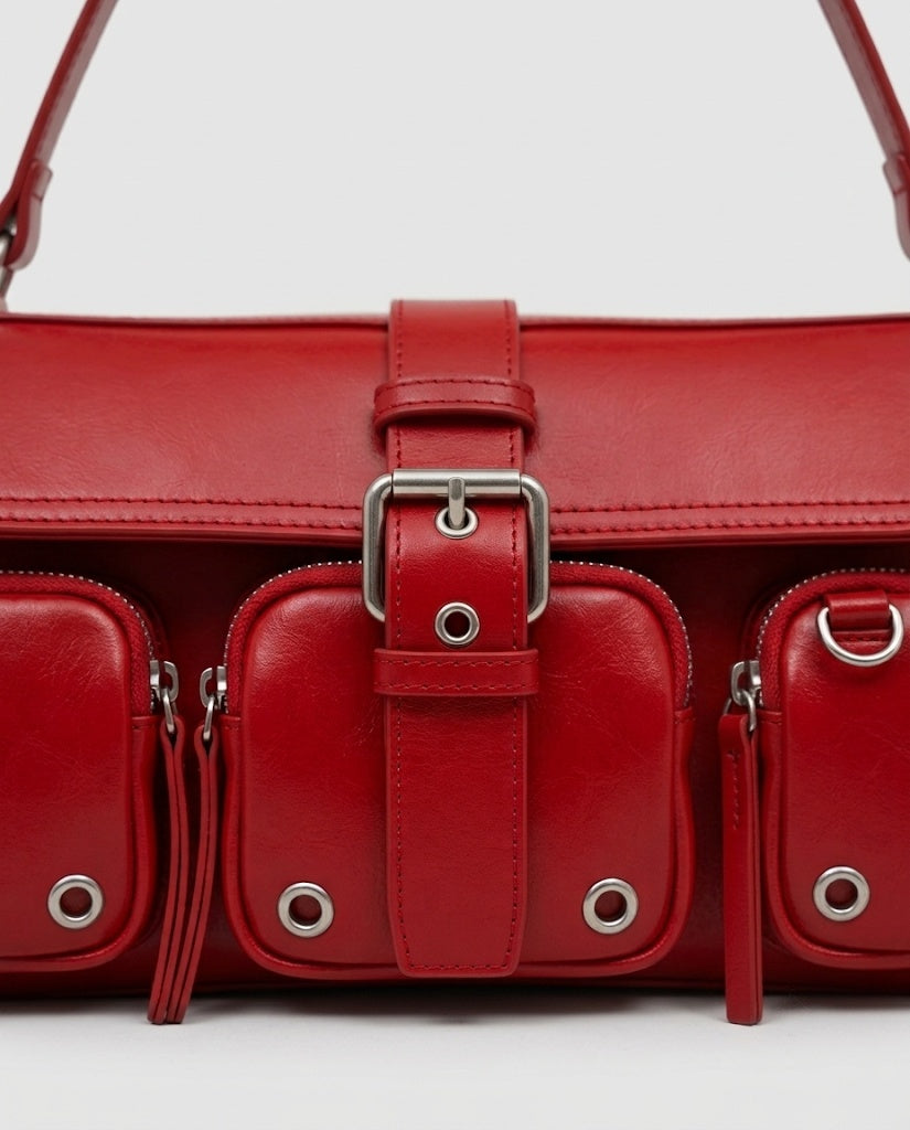 Maison Loria The Mathilde Crossbody in Red