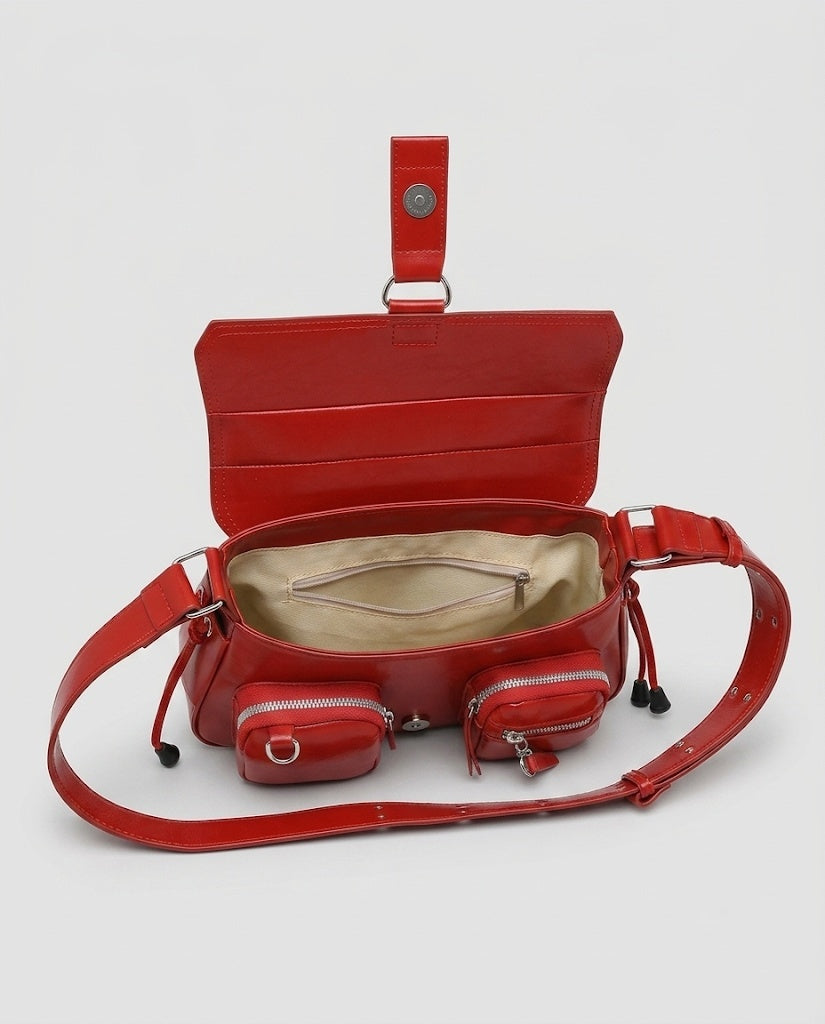 Maison Loria The Mathilde Crossbody in Red