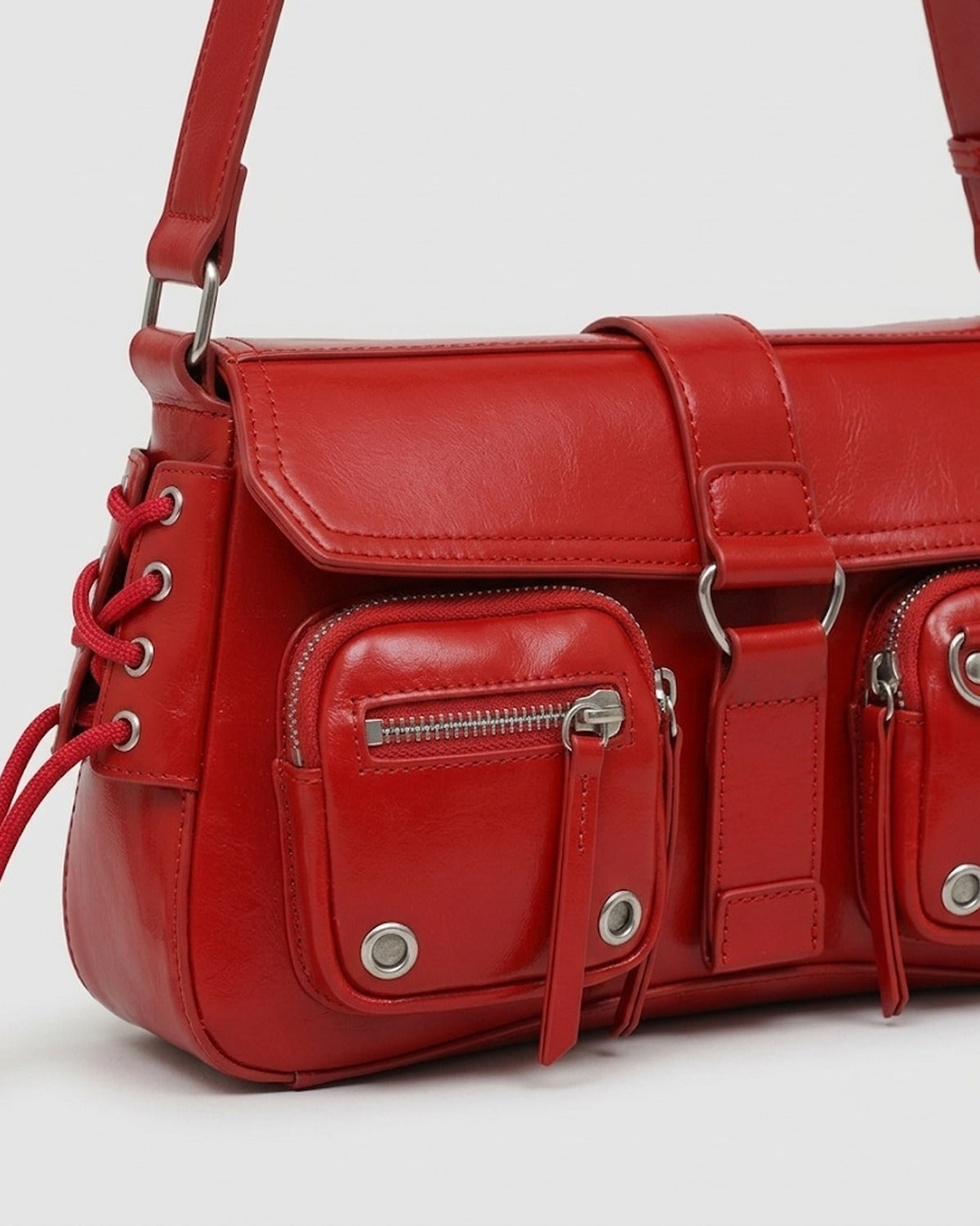 Maison Loria The Mathilde Crossbody in Red