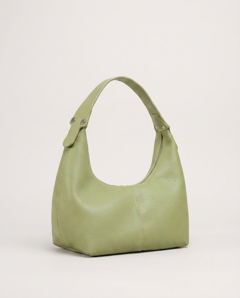 Maison Loria The Mélanie Shoulder Bag in Light Green