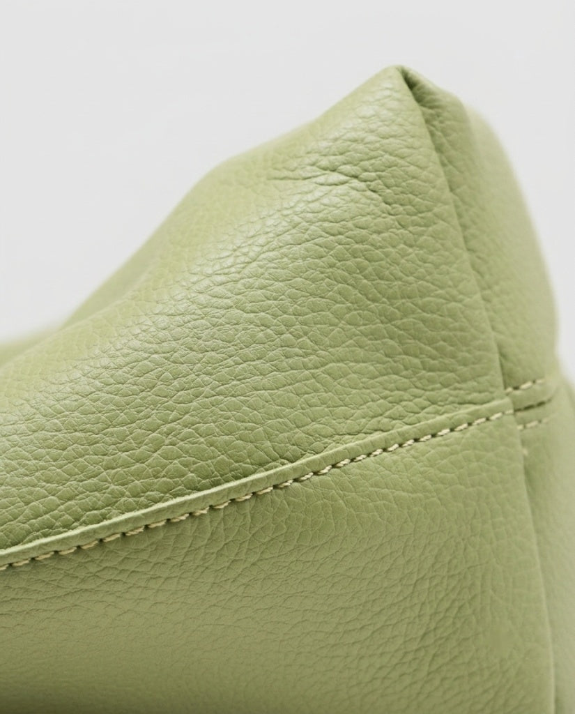Maison Loria The Mélanie Shoulder Bag in Light Green