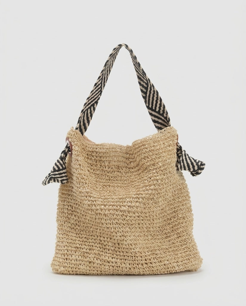 Maison Loria The Oriane Shoulder Bag in Beige