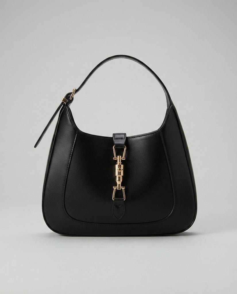Maison Loria The Solène Shoulder Bag in Black