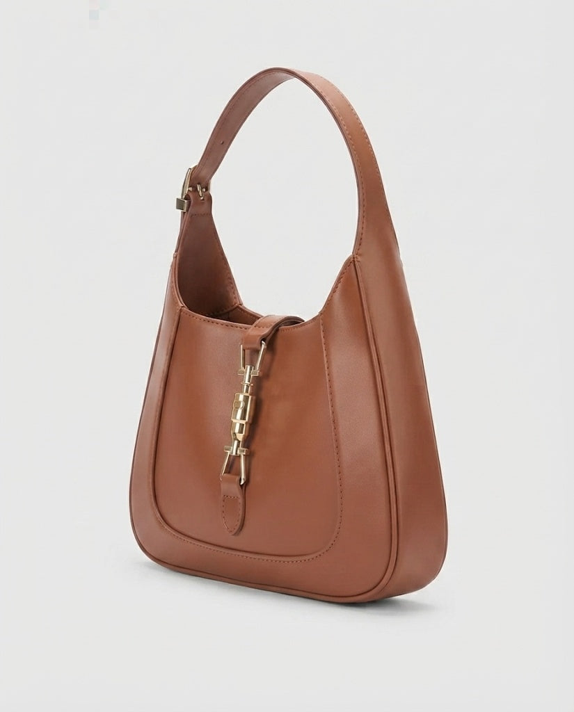 Maison Loria The Solène Shoulder Bag in Brown